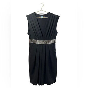 NWT Eva Franco Sample Dress with studded Faux belt sz 0 Anthropologie